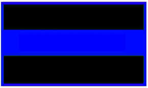 black blue black sticker