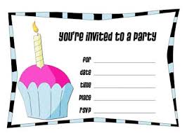 printable invitation cards
