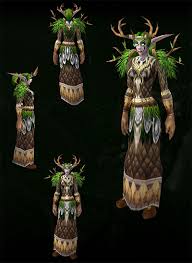 elfe de la nuit druide