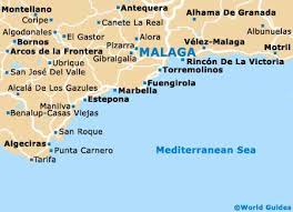 malaga map