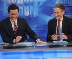 jon stewart and stephen colbert