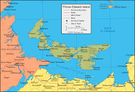 Prince Edward Island map