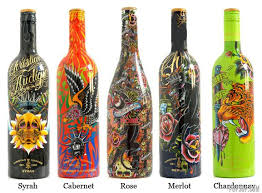 ed hardy rose wine