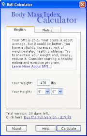 calculate bmi