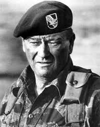 John Wayne in The Green Berets