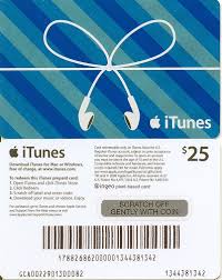 gift card itunes