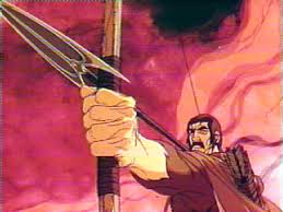 black arrow