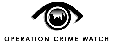 crime watch sign