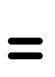 equal sign
