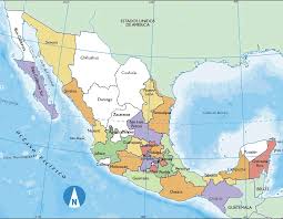 mapas republica mexicana