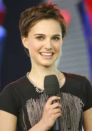 natalie  portman short hair