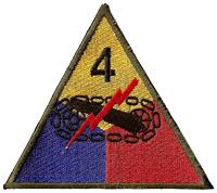 4th armored division patch