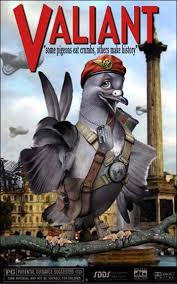The animated comedy tells the story of a lowly wood pigeon named Valiant, who overcomes his small size to become a hero in Great Britain's Royal Air Force Homing Pigeon Service during World War II. 