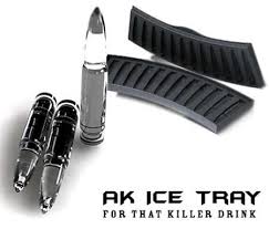 ak bullet ice cube tray