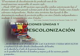 la descolonizacion