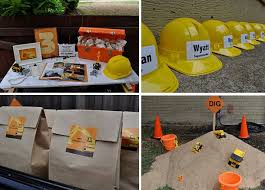 dump truck birthday party