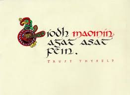 celtic calligraphy