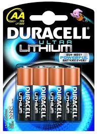 duracell lithium aa