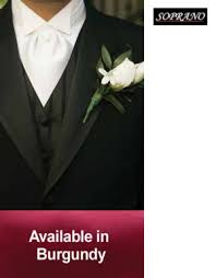burgundy cravat