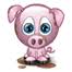 émoticone cochon