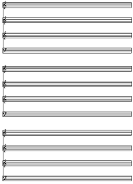 sheet music