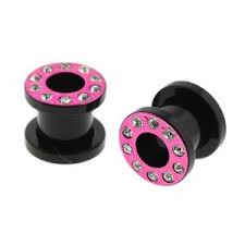 gauged earrings