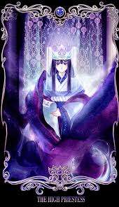 black tarot cards