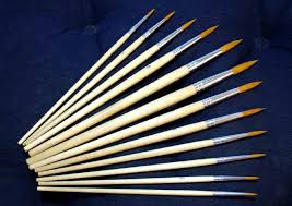 acrylic paint brush