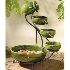 patio water fountain