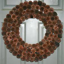 pine cone wreath