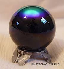 black crystal ball