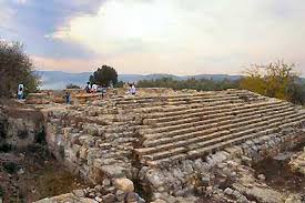 Israel - בית ישראל * Haus ISRAEL Samaria_steps_to_Herodian_temple,_56-12tb