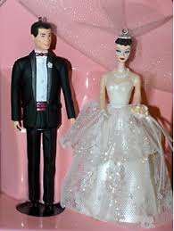 barbie wedding cake topper