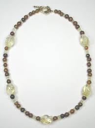 brown jewelry
