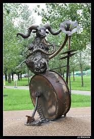 metal sculpture art