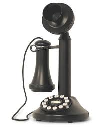 an old telephone