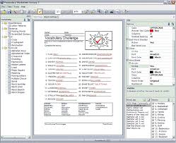 vocabulary worksheets
