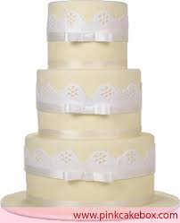 yellow wedding cakes