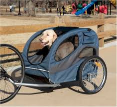 bike trailer dog