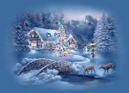 carte de voeux pere noel
