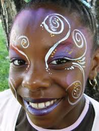 tribal face painting