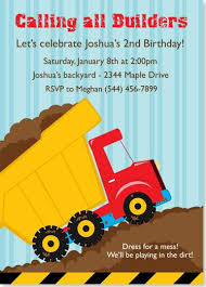 dump truck birthday party