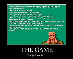 lose the game