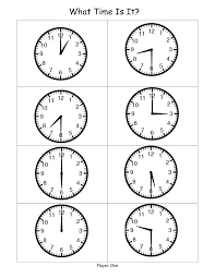 What Time is it game