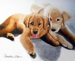 acrylic painting on paper