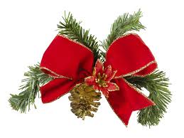 christmas bows and ribbons