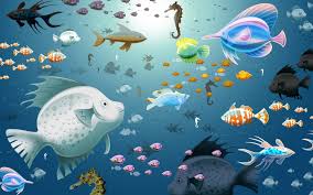 fond d ecrans aquarium