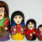 beatles nesting dolls