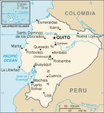 ecuador road map