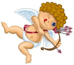 cupido con arco y flechas